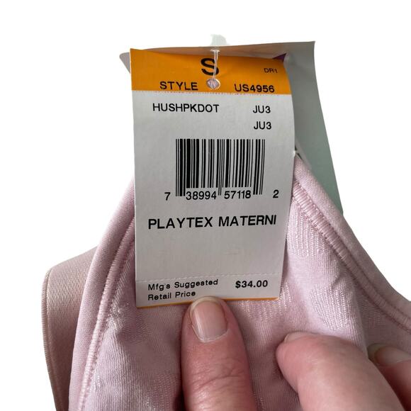 Playtex Maternity Nursing Seamless Wirefree Full Coverage Bra US4956 Size S - Picture 12 of 13